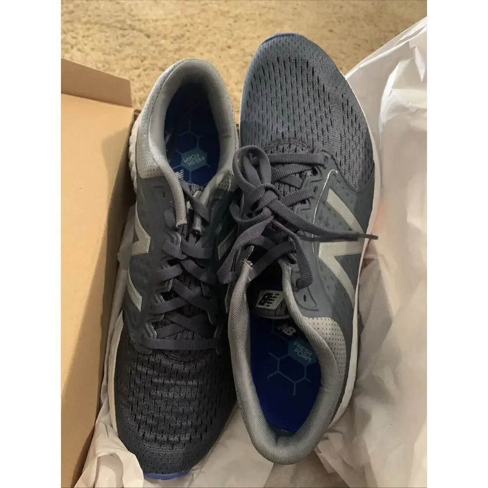 New Balance MZANTGG4 Men's Gray Running Course Shoe Size 9.5 D NIB NEW Foam